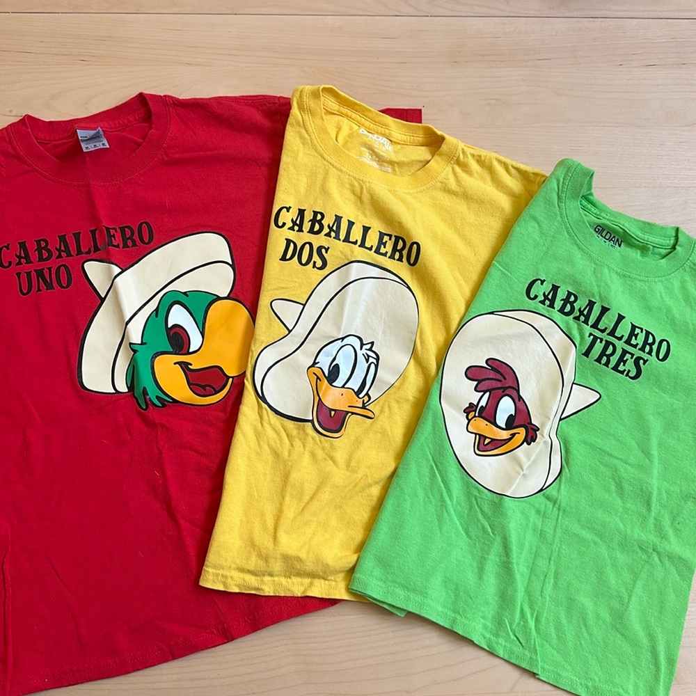 Disney Three Caballeros Shirts Donald Duck